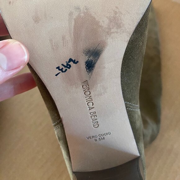 Veronica Beard Vesper Suede Knee-High Boot | US 9.5 - Picture 7 of 9